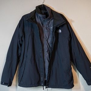North Face Ski double jacket